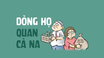 Chuyện dòng họ quan Cà Na: 'Nhà to cửa rộng đi xin tiền cứu trợ'