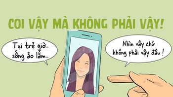 Nhìn vậy chứ không phải vậy đâu Vàng ơi!