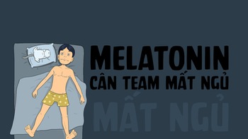 Melatonin cân team mất ngủ?