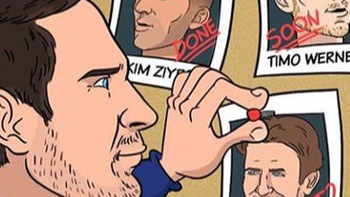 Biếm họa Timo Werner 'bỏ' Liverpool về Chelsea