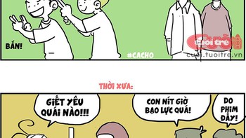 Bọn trẻ ngày xưa và ngày nay có khác nhau?