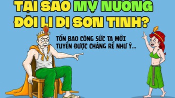 Tại sao Mỵ Nương nhất quyết đòi chia tay Sơn Tinh?