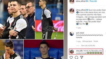Ronaldo 'giả danh' chị gái chỉ trích HLV Sarri?
