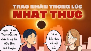 Trao nhẫn lúc nhật thực sẽ bên nhau trọn đời?