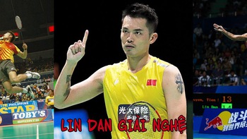 Clip 'Trai hư' Lin Dan đánh quả cầu chui vào trong trái dưa hấu, đập cầu đạt vận tốc 401km/h