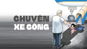 Ôtô đón sát cầu thang máy bay: Dù có đúng qui định hay không thì cũng phản cảm!