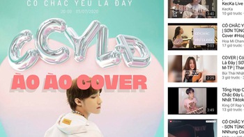 'Sếp' hát chẳng rõ lời, giới trẻ vẫn ào ào cover 'Có chắc yêu là đây'