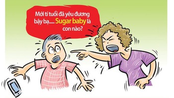 Con nít con nôi mà bày đặt sugar baby là sao?