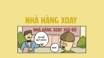 Nhà hàng xoay 360 độ tầm cỡ vũ trụ