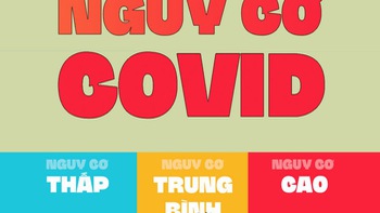 Infographic: Nguy cơ mắc COVID từ thấp tới cao - Đi tập gym dễ 'dính' hơn đi cắt tóc