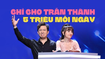 Chỉ cho Trấn Thành 5 triệu xài mỗi ngày, Hari Won lần đầu tiết lộ số tiền dư về túi ai