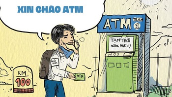Đi hơn trăm km mới rút được tiền ATM - Chuyện thường ngày ở huyện!
