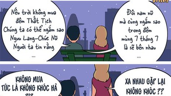 Đêm Thất Tịch không có mưa ngâu