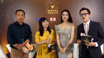 Nữ chính của "Hoa hồng trên ngực" trái chiến thắng tại VTV Awards