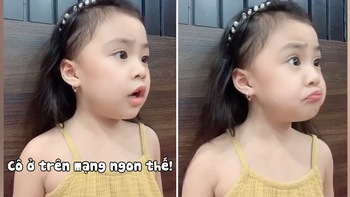 Con gái mách lẻo mẹ: 'Bố bảo cô ở trên mạng ngon thế'