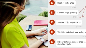 Vị khách lầy lội muốn giảm 30.000 đồng dày công 'bẫy' chủ shop online