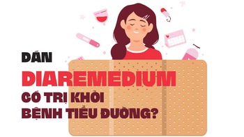 Dán Diaremedium có trị khỏi bệnh tiểu đường?