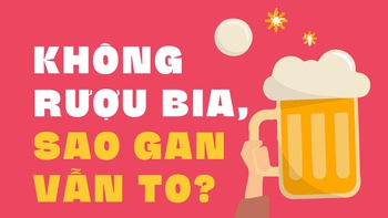 Không rượu bia, sao gan vẫn to?