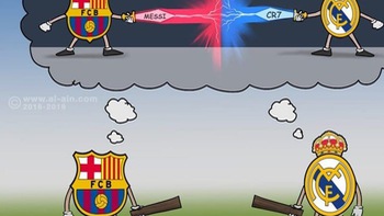 Barcelona vs Real Madrid - Siêu kinh điển thời ‘thổ tả’