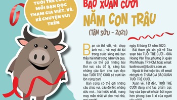 Tuổi Trẻ Cười mời bạn đọc tham gia Báo Xuân Cười năm Con Trâu- 2021