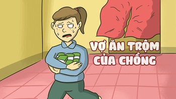 Vợ chôm tiền chồng rồi tạo hiện trường giả vờ mất trộm