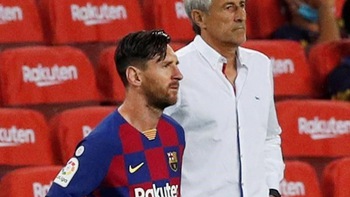 Messi lại bị tố hù dọa HLV Barcelona