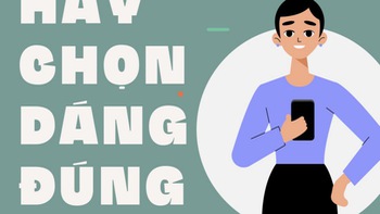 Chọn dáng đúng với smartphone để không đau cổ vai gáy