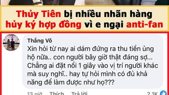 Vua Còm 13/11: Thủy Tiên bị nhiều nhãn hàng hủy ký hợp đồng