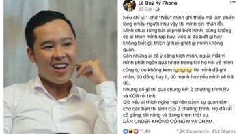 Bị Torai9 'diss', giám khảo Rap Việt tuyên chiến