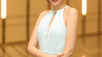 Hoa hậu Khánh Ngân tái xuất, khoe lưng trần gợi cảm