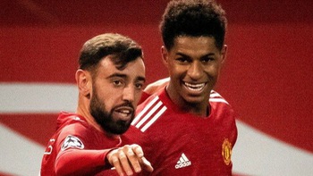 Bruno Fernandes nhường nhịn Rashford: Tình anh em chắc chắn bền lâu!