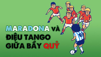 Huyền thoại Maradona và điệu tango giữa bầy 'quỷ đỏ'