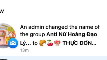 Chuyện hài có thật: Group anti Hương Giang đổi tên thành 'Thực đơn ăn dặm'