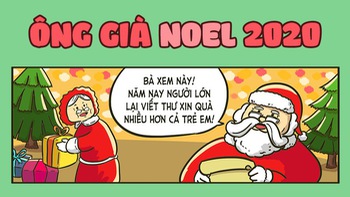 Mùa lễ hội năm 2020: Người lớn xin gì từ ông già Noel