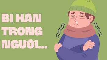 Bị hàn trong người, làm gì hết?