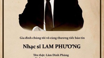 Gia đình mời viết về cuộc đời và sự nghiệp nhạc sĩ Lam Phương