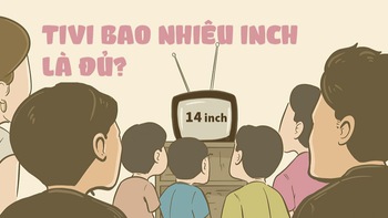 Hồi xưa cả xóm xem một cái TV 14 inch, thời nay 32 inch còn bị chê