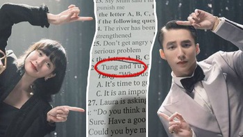 'Tùng - Tú' vào đề tiếng Anh, netizen khen thầy cô 'bắt trend quá'