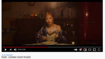 'Teaser coming soon' của Rosé đứng Top lượt xem nghệ sĩ nữ Kpop