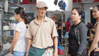 Minh Hà đưa bốn con xuống tận phim trường 'Lật mặt 5' tham Lý Hải