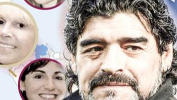 Nhà Diego Maradona cãi nhau tưng bừng khi chia tài sản