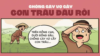 Chồng cày vợ cấy con trâu đâu rồi?