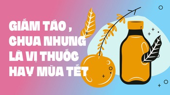 Giấm táo, vị thuốc hay ngày tết trợ tiêu hóa