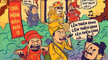 Táo rap đã lên tới thiên đình