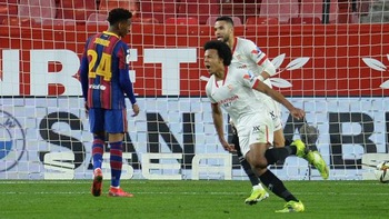 Barca khiến người hâm mộ ‘Sahara lời’ sau trận thua Sevilla