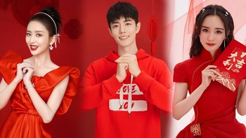 Sao Hoa ngữ 'nhuộm đỏ' Weibo, chúc Tết người hâm mộ