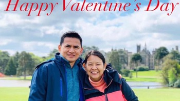 Kiatisuk tặng hoa online cho vợ ngày Valentine