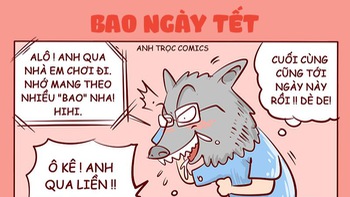 Tết là phải có bao cho đỡ mất mặt