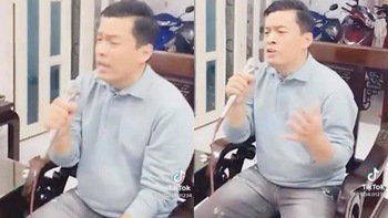 Nghe Lam Trường hát karaoke, netizen 'xỉu lên xỉu xuống'