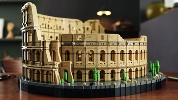Đấu trường La Mã bằng LEGO phá kỷ lục Guinness với 9.036 miếng ghép